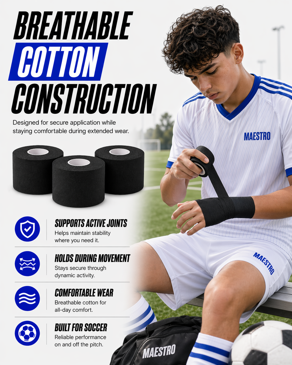 Athletic Tape [3-Pack]