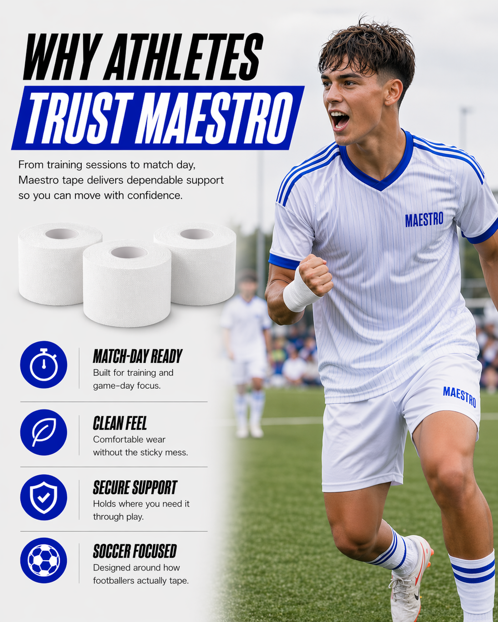 Athletic Tape [3-Pack]