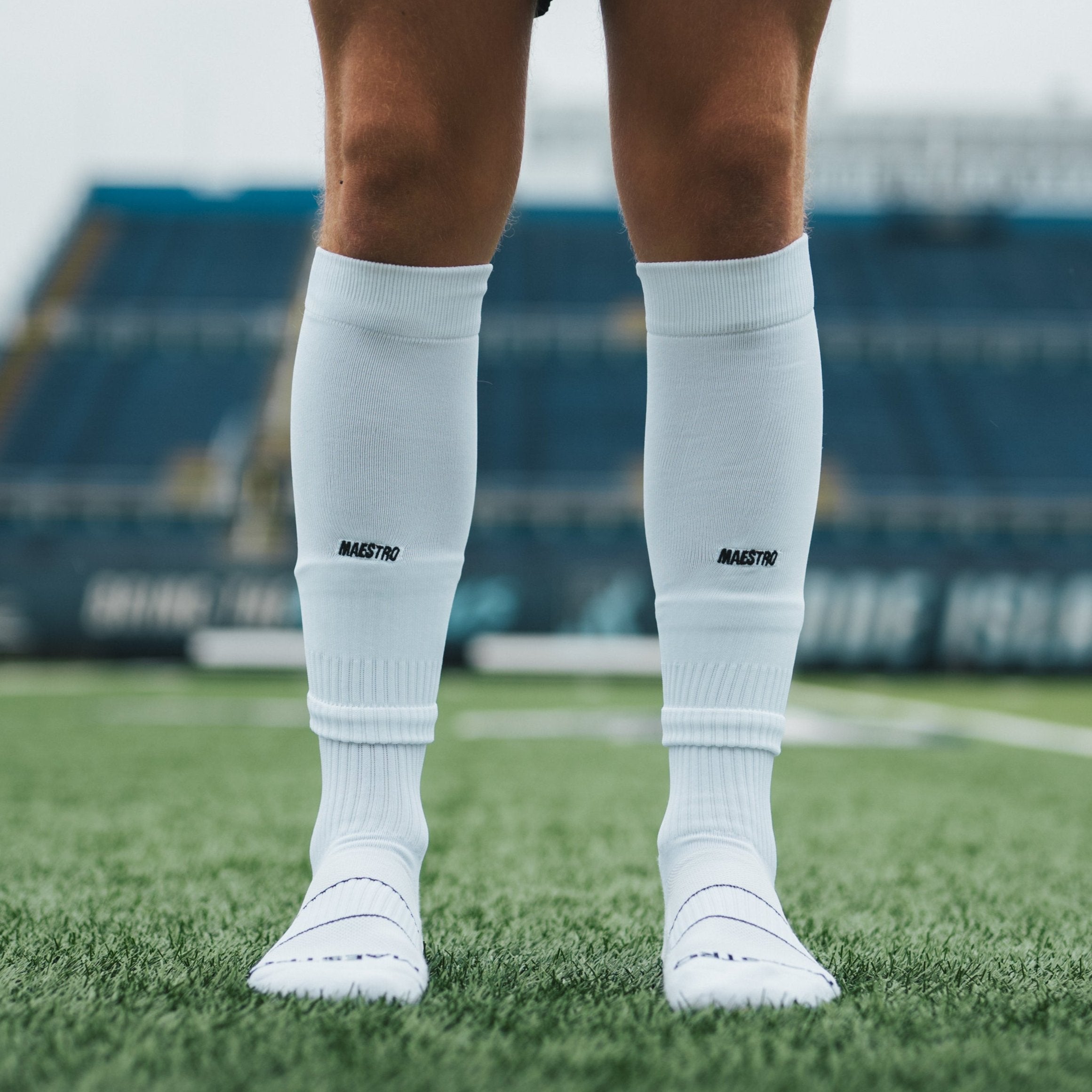 White Maestro Sock Sleeves