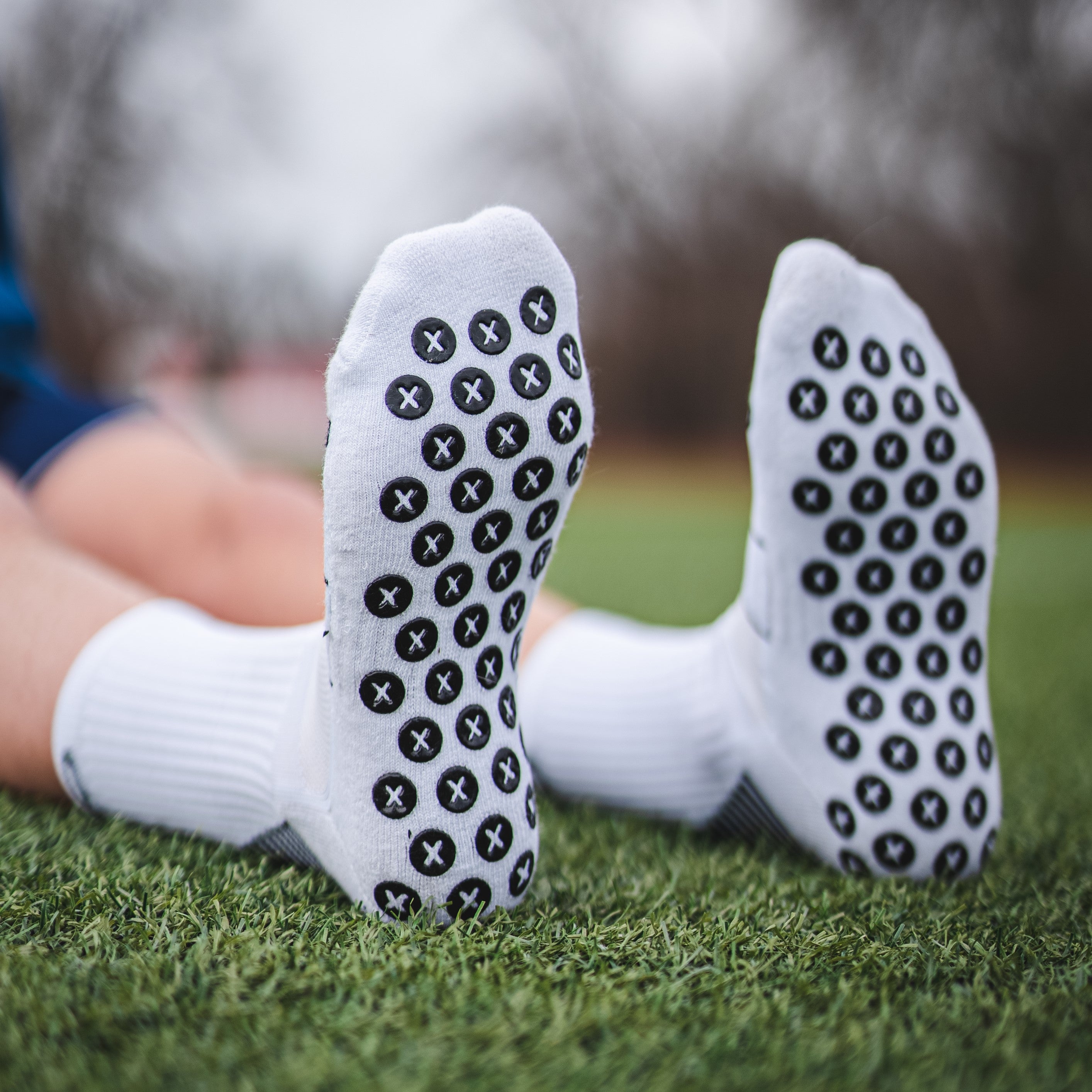 White Maestro Grip Socks  Grip socks, Nike football boots, Socks